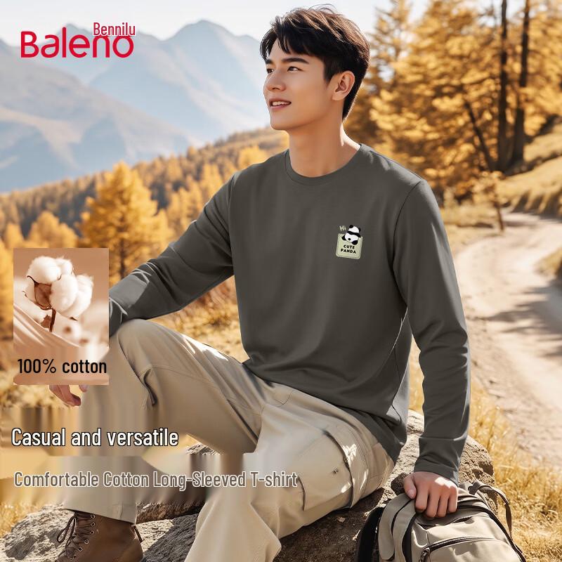 Baleno Pure Cotton Graphic Long-Sleeve Tee
