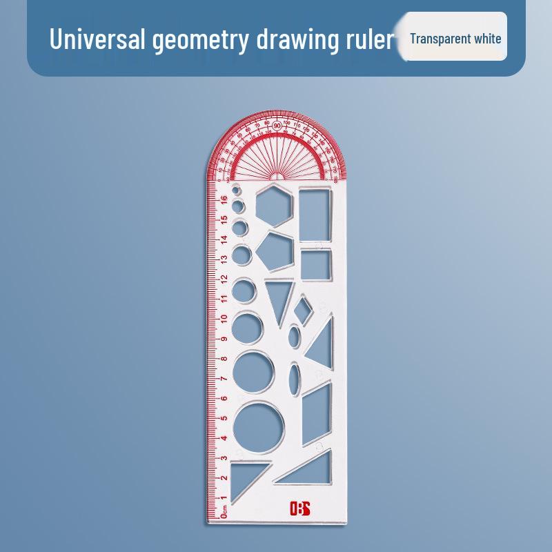 

Многофункциональный набор линеек для детей - Подарок на День защиты детей: Включает Линейку-цветок и Транспортир Other