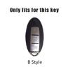 Zinc Alloy Leather Car Key Case Cover for Nissan Leaf Micra Qashqai J11 J10 X Trail T32 Versa Note Patrol Keychain Accessories