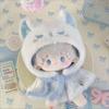 10CM Starfish Body Doll Cape & Headwear - Cute Cotton Dress-up Outfit
