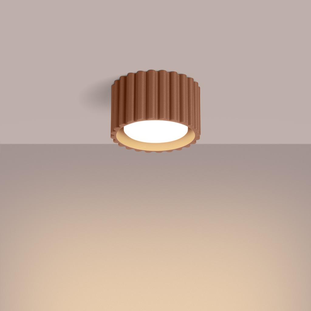 Plafon Aura 1 Gx53 Mocca Alu Sollux Sl.1807