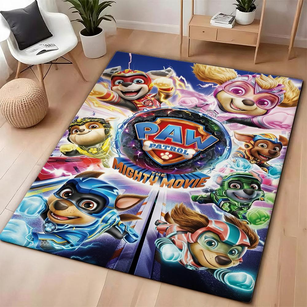 Paw Patrol Rescue Mission Indoor Rug Soft Nonslip Carpet For Living Room Hallway Balcony Home Decor Great Holiday Gift