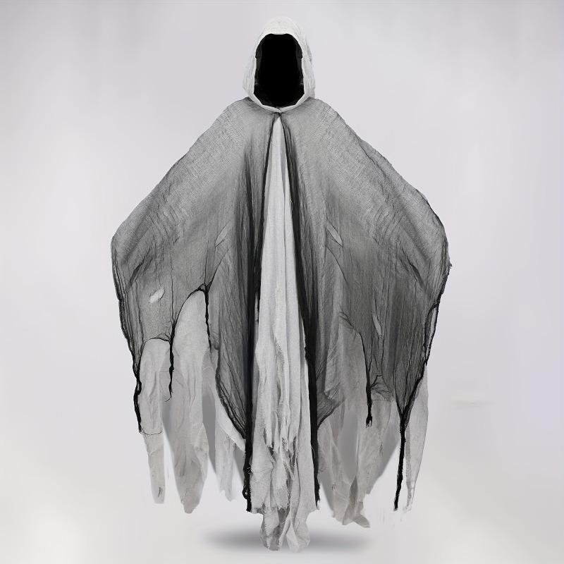 1PCS Polyester Halloween Costume Cloak Adult Witch Death Scary for Haunted House Party Role-playing Costumes