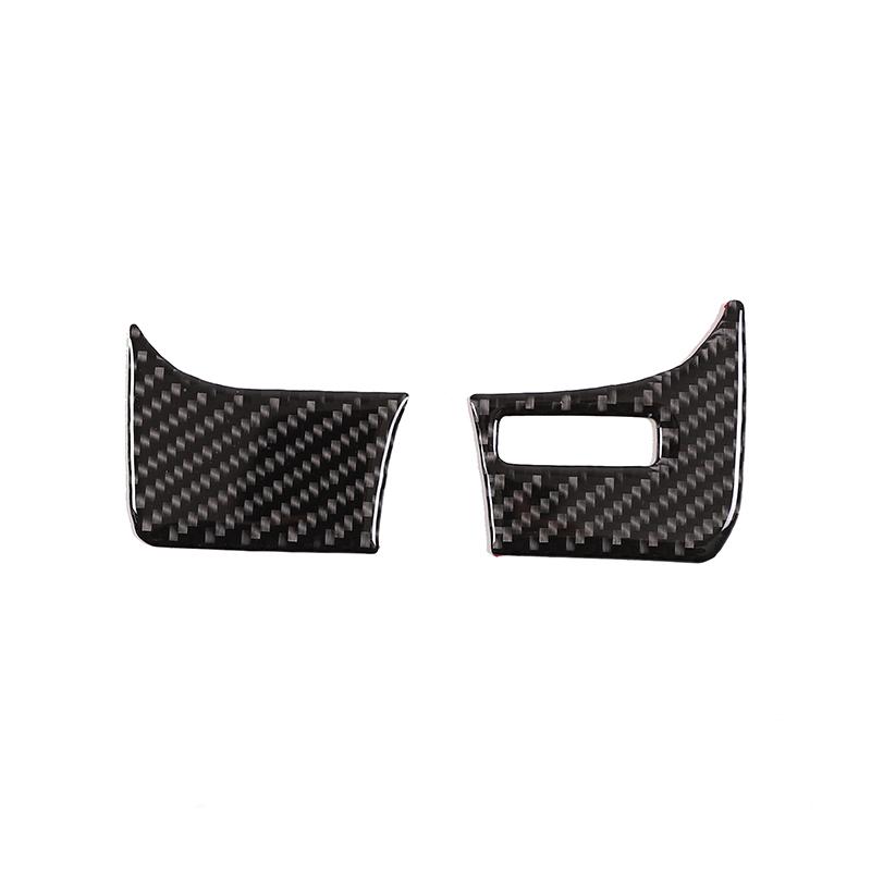 For Honda Pilot 2015-2022 Soft Carbon Fiber C Car Dashboard Sides Frame Cover Trim Sticker Car