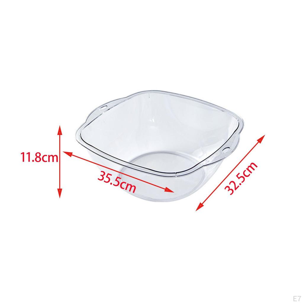 Large Capacity Kitchen Sink Dish Basin for Washing Vegetables and Fruits