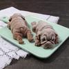 VIE LENTE 3D Shar Pei Dog Silicone Molds 1pc DIY Fondant Chocolate Jelly Ice Cream Molds Cake Decorating Tools Cubes Cake Molds