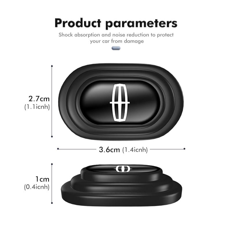 Car Mounted Door Anti-Collision Sticker Shock Absorber Pad  For Lincoln Mondeo MKC MKZ MKX MKT Aviator Navigator zj5