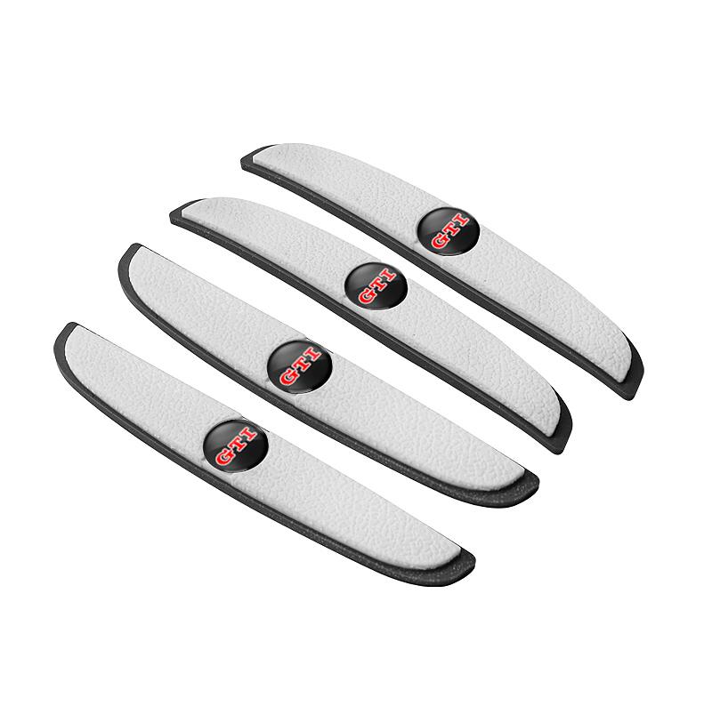 4Pcs Rubber Anti Collision Strip Car Body Protector Stickers For Volkswagen VW Golf Phaeton Polo Arteon Jetta ID3 T-Cross Passat