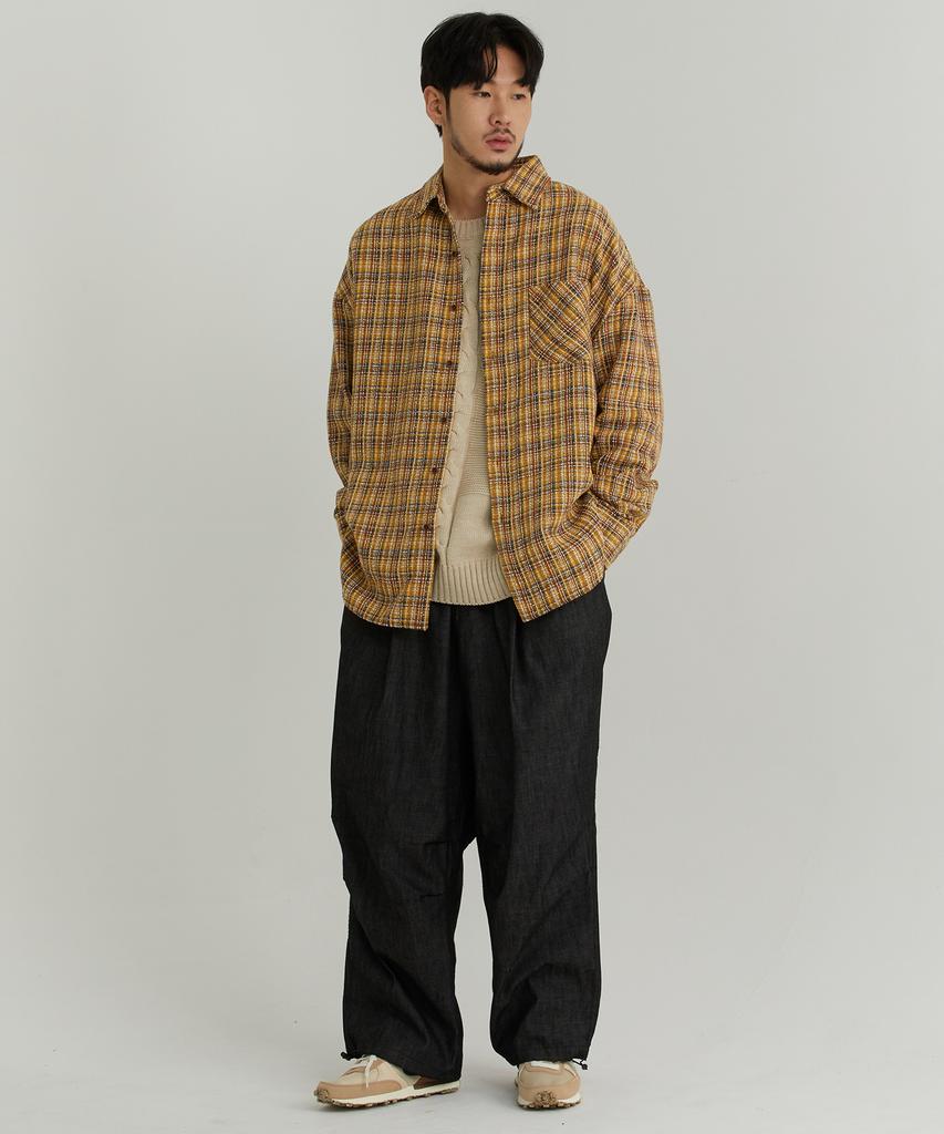 OTHERFITS Balloon Denim Pants Of38 (Black)