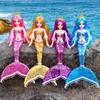 Mermaid Princess Doll Girls 42cm Tall Interactive Toy With Wings Optional Bath Play Role Gift Kids Ages 4-6