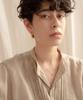 Novice Tokyo Stone Circle Necklace [Silver 925] / Rose Gold