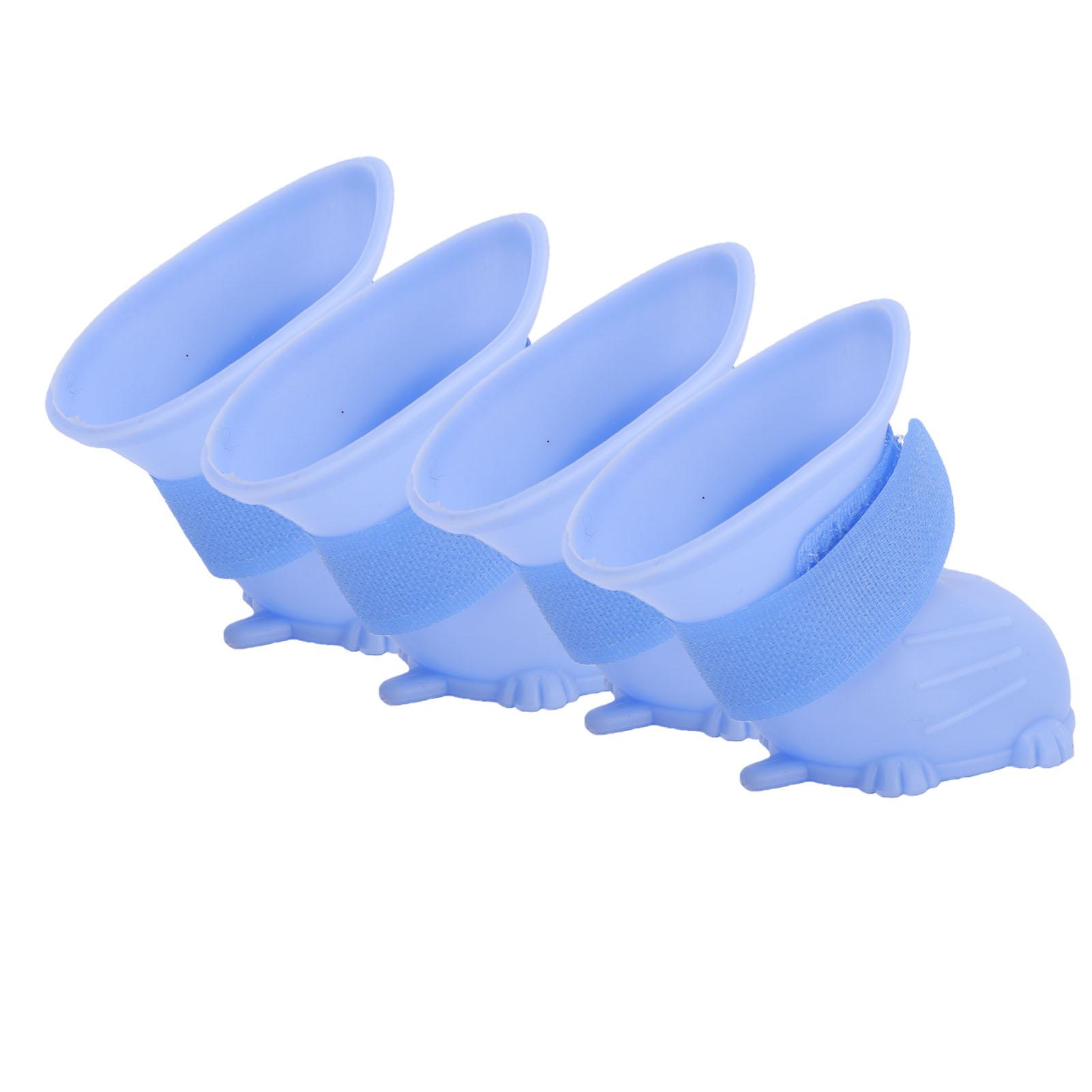 

Dog Rain Boots Waterproofing Non Slip TPE Thickened Puppy Rain Shoes Boots for Outdoor Type 2