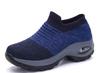 E-commerce large size women's shoes air cushion flying woven sports shoes foot shoes casual shoes socks shoes