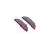 2Pcs PVC Car Rear View Mirror Sticker Rain Eyebrow Auto Mirror Rain Shield Cover Bling Car Accessories Interior for Woman