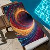 1pc Colorful Space-themed Beach Towel: Large, Perfect for Vacation, Beach, Pool - Ideal for Men and Women!