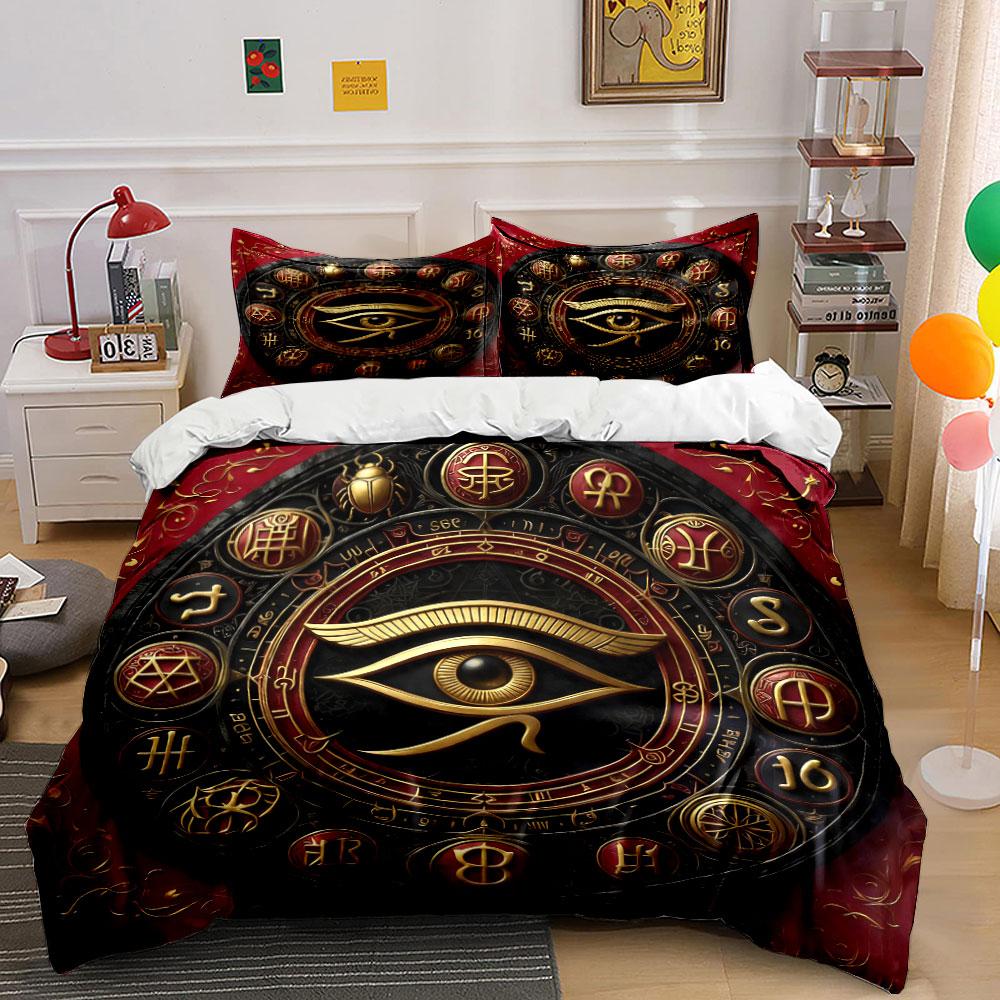 Mystic Zodiac Decor Set Soft Comfortable Duvet Cover Bedding Set Included 1*Duvet Cover & 2*Pillowcases, Gift