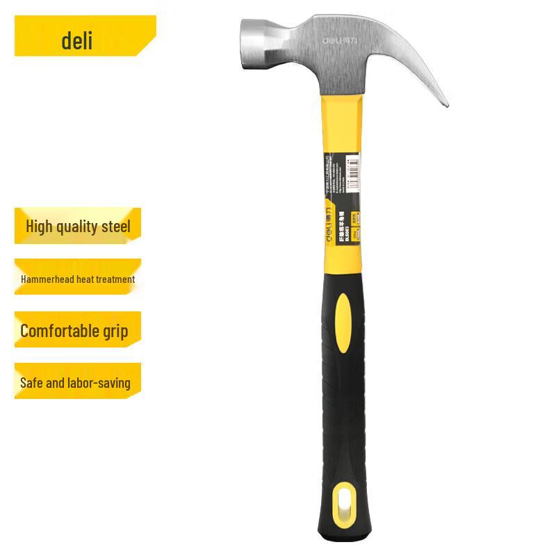 Deli Fiber Handle Claw Hammer