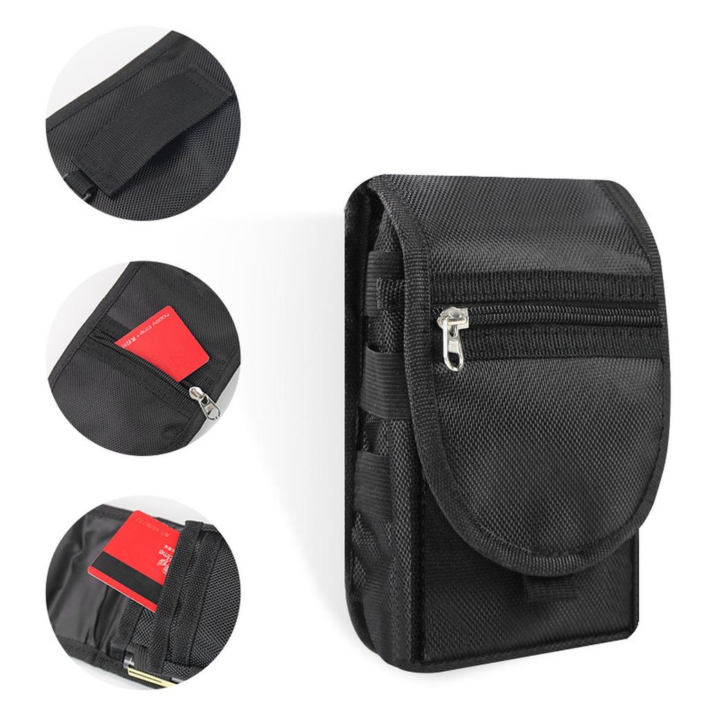 Portable Waist Bag, Flip Cover, Waist Belt, Portable Waist Bag for Men and Women To Wear, Casual Waist Bag