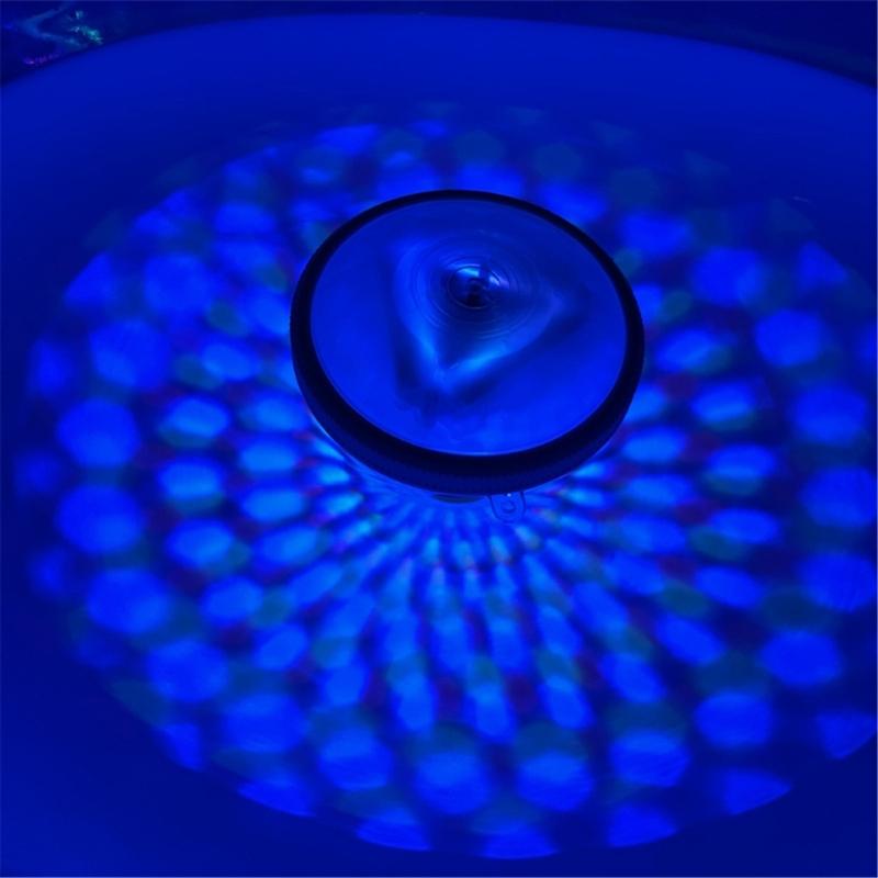 Outdoor Floating Pool Light Underwater Glowing Lamp Night Projection Waterproofs Fountain Light for Pool Pond Garden