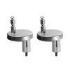 2pcs Universal Toilet Lid Hinges Fittings Quick Release Cover Hinge Screw 2pcs Universal Toilet Lid Hinges Fittings Quick Releas