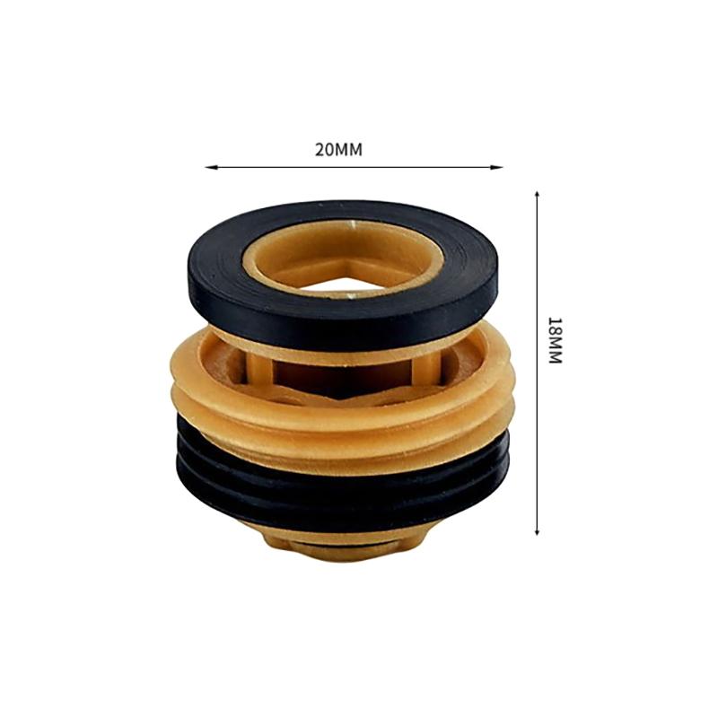 4 Points Pipeline Free Raw Material Belt Water Stop Valve Angle Valve Faucet Automatic Water Stop Anti-Leakage