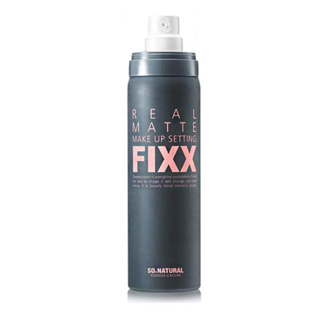 so natural (So Natural) Makeup Fixer (Authorized Japanese Distributor) FIXX Makeup Setting Mist Spray (Matte Type) 75ml (x 1)