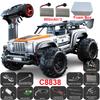 JJRC C8837 C8838 1/14 RC Car 4WD 2.4G Remote Control Car High Speed Off-road LED RC Truck Smart RC Toys Hobby As Gift