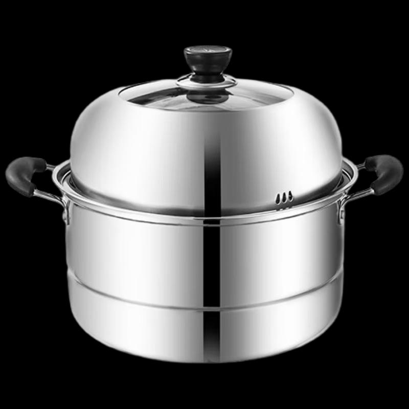 Adneny 3-Tier Multi-Purpose Stainless Steel Steamer