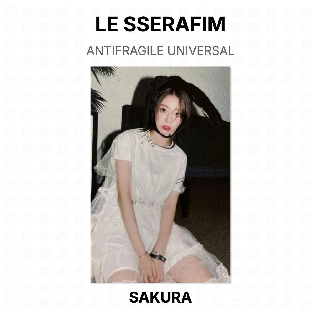 LE SSERAFIM ANTIFRAGILE UNIVERSAL Official Photocard