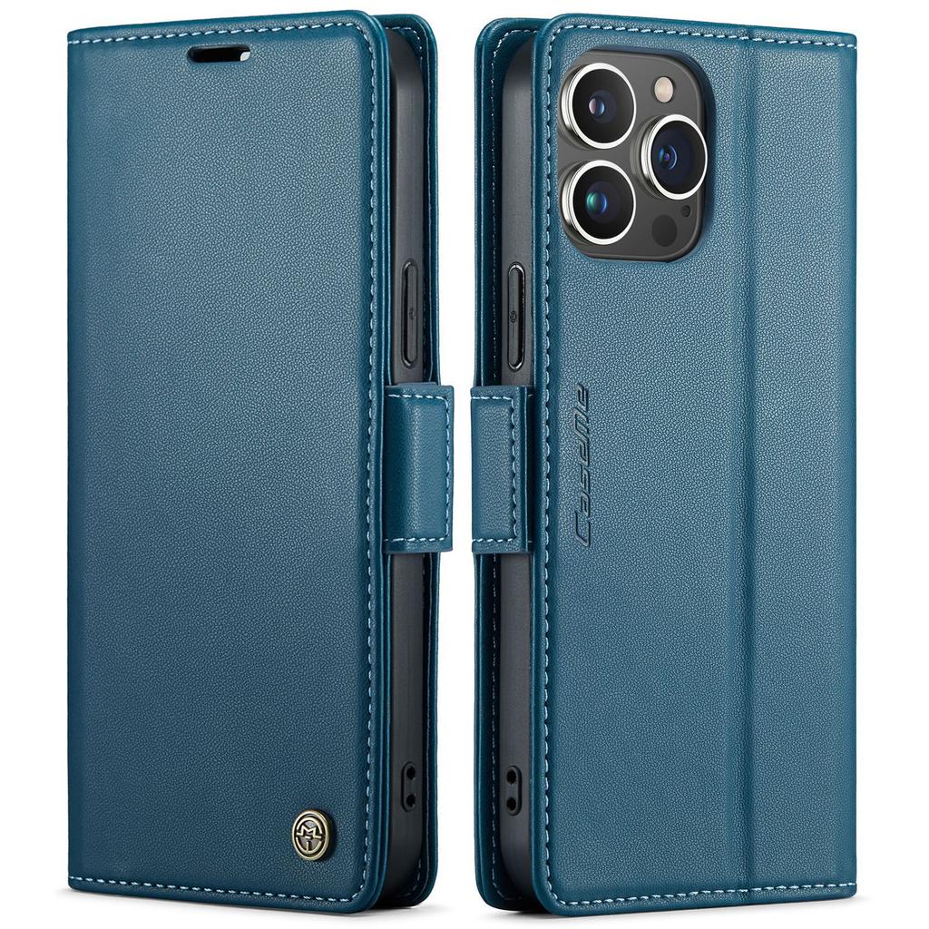 Suitable for iPhone 14 anti-scan phone case, Samsung S23 flip phone leather case, Xiaomi 13 RFID protective case