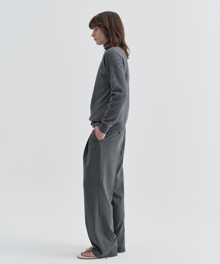 EZIO Seamless Turtle Knit_Charcoal