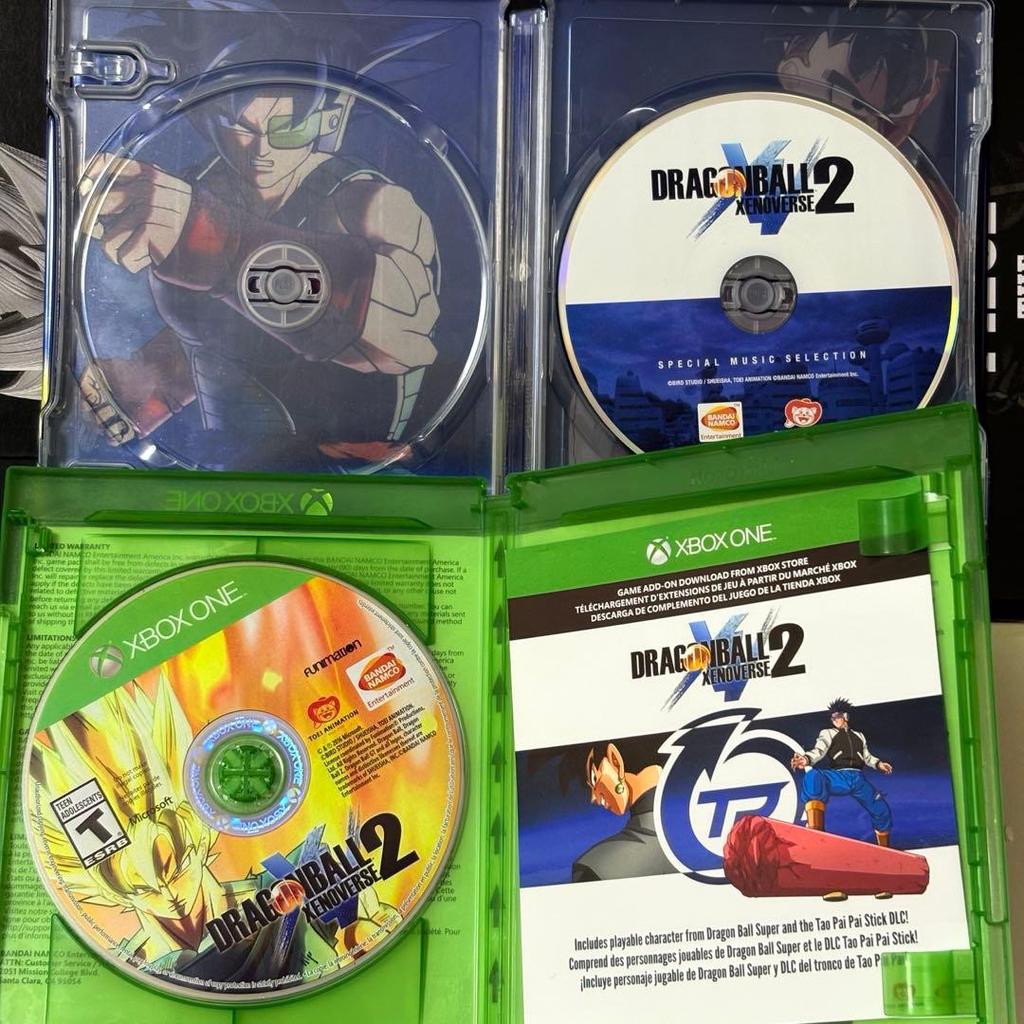 [USED] Dragon Ball Xenoverse 2 Xbox SMSP (overseas) Son Goku (boxed, opened)