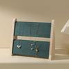 Practical Wood Necklace Holder Double Deck Wood Necklace Stand Organizers For Easy Access And Display At Homes