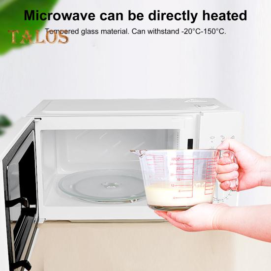 Taza medidora de vidrio con asa y pico en forma de V, vaso para chupitos, jarras para espresso, escala transparente, jarras medidoras de onzas, taza mezcladora para bar, fiesta, vino, leche