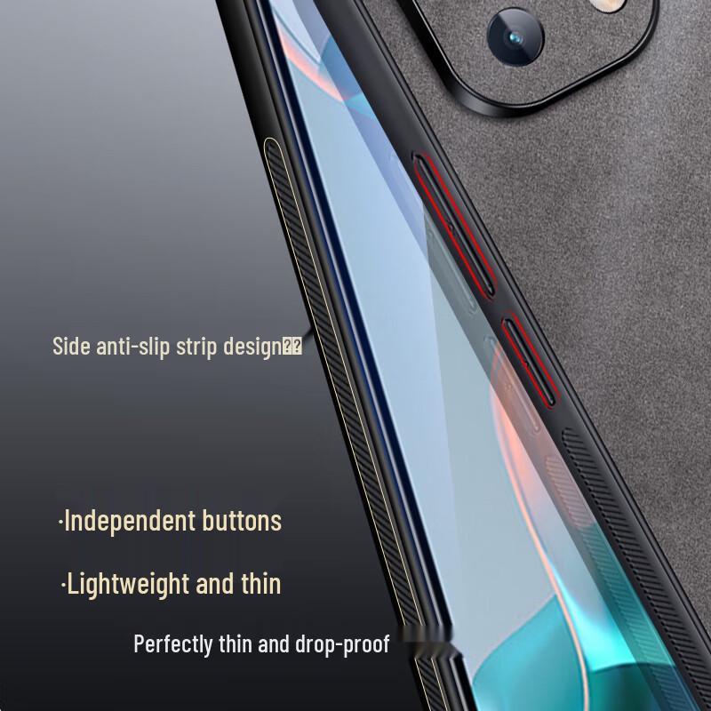 Xiaomi Mi 11 Series Anti-Fall Sheepskin-Texture Silicone Phone Case