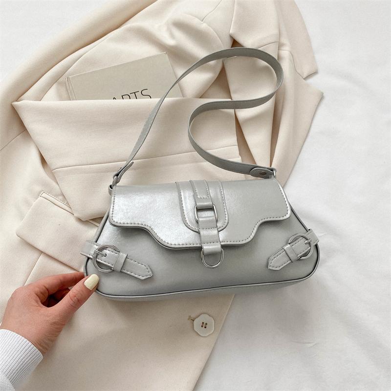 

Французская сумка для подмышек для женщин, новые винтажные персонализированные сумки для мотоциклистов, роскошная дизайнерская простая сумка через плечо