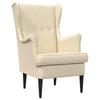 Cream Fabric Armchair