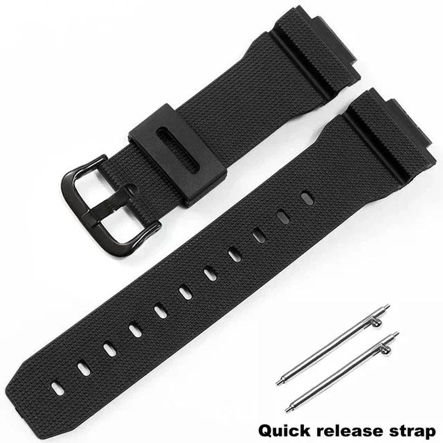 Premium-Grade rubber strap For Casio G-Shock GM2100 GA2100 DW5600GM GA 2100 DW6900 silicone strap accessories 16mm