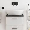 VidaXL Dark Grey Bathroom Countertop 40x30x2 Cm Treated Wood 3156185