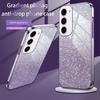 Custodia per Telefono in TPU con Anello Magnetico e Glitter per Samsung Galaxy S25 Ultra S24 S23 FE S22 S21 S20 S10 Plus Note 20 Ultra Pro
