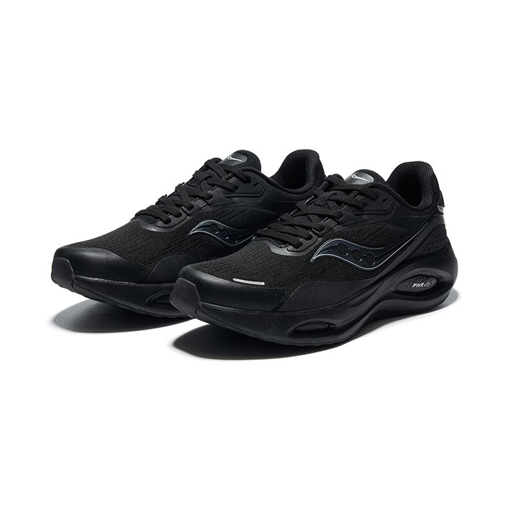 SAUCONY Runshield Comfortable Cushioning Low-Top Running Shoes Unisex Running Shoes Black S28201-3