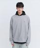 UNIFORM BRIDGE Oversized Anchor Sweatshirt Melange Gray