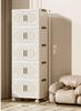 Folding Storage Box Storage Cabinet With Wheels Multifunctional Box With Pulley Household Sorting Wardrobe Organizer Container
