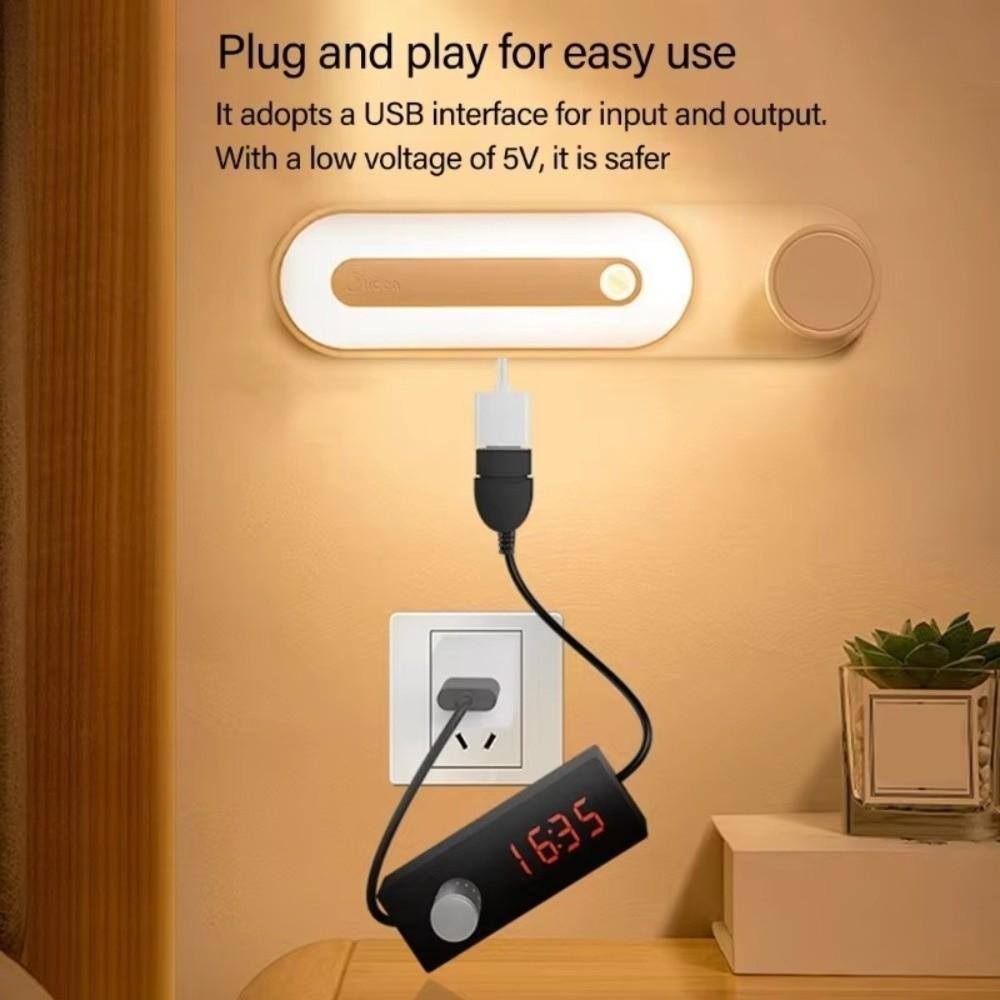 Interruttore Timer USB con Display Digitale Affidabile, Cavo di Alimentazione Regolabile Portatile, Interruttore di Spegnimento Automatico, Gestione Alimentazione