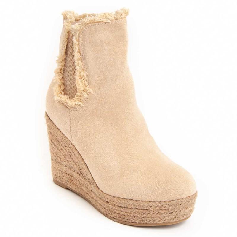 Botín De Tacón Para Mujer. Montevita Botilan43 96985