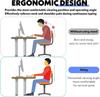 2pcs Large Zinc Alloy Foldable Laptop Stand, Portable Keyboard Riser with 2 Adjustable Angles, Invisible Self-Adhesive Design