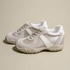 Thick-soled inner height increase ballet style mesh breathable moral training shoes women's shoes 2025 new spring and autumn Forrest Gump shoes littl