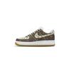 Air Force 1 Resistente à Abrasão Resistente à Abrasão Tênis de Skate Baixo Masculino Branco Marrom DJ2739-100(Team882-LOUIS)