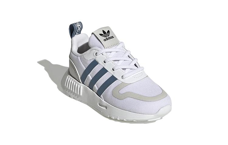 adidas Originals MultixMulti Breathable And Wear Resistant Low Top Toddler Shoes White Gray Blue Infant And Toddler GX4262