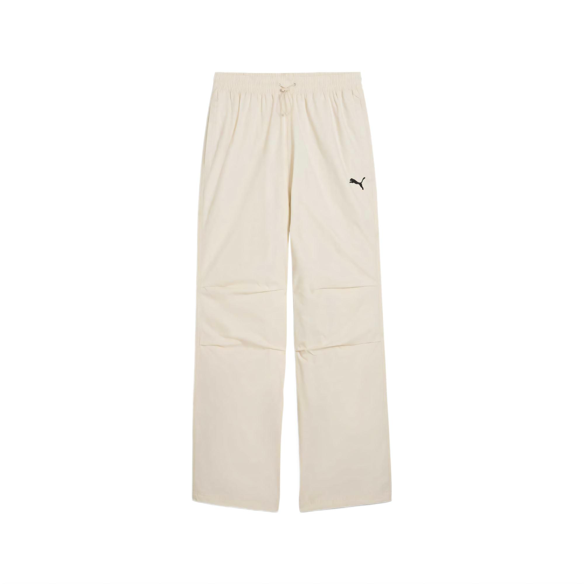 

Puma Comfortable Soft Versatile Casual Pants Unisex bottoms Beige 629693-87 M